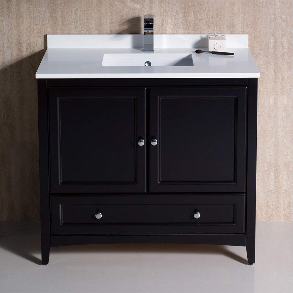 Fresca FCB2036ES-CWH-U Cabinet with Top and Sink