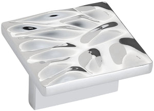 Amerock Cabinet Pull Polished Chrome 1-1/4 inch (32 mm) Center to Center Calathea 1 Pack Drawer Pull Drawer Handle Cabinet Hardware