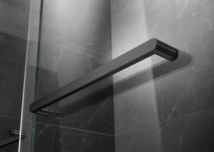 Essence 54'' * 76'' Framed Shower Door (Brushed Nickel)