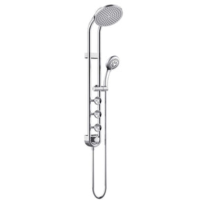 PULSE ShowerSpas 1058-CH Saturn Shower System with 8
