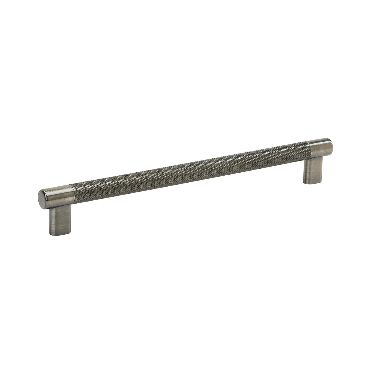 Amerock Kitchen Cabinet Pull Gunmetal 10-1/16 in (256 mm) Center-to-Center Bronx 1 Pack Furniture Hardware Cabinet Handle Bathroom Drawer Pull