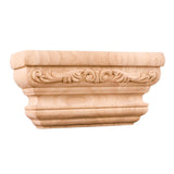 Hardware Resources PC-2CH 6" W x 2" D x 3" H Cherry Acanthus Pilaster Capital