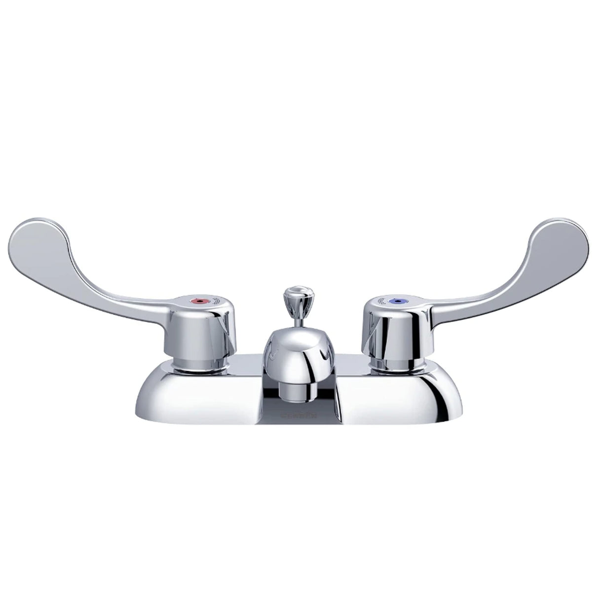 Gerber GC044551 Chrome Commercial Two Handle Centerset Lavatory Faucet W/ Wrist BLA...