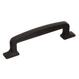 Amerock Cabinet Pull Black Bronze 3-3/4 inch (96 mm) Center to Center Westerly 1 Pack Drawer Pull Drawer Handle Cabinet Hardware