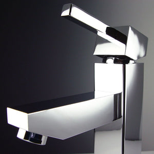 Fresca FFT1030CH Fresca Bevera Single Hole Mount Bathroom Vanity Faucet - Chrome