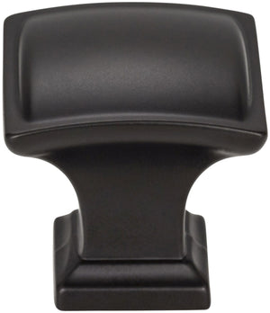 Jeffrey Alexander 435DBAC 1-1/4" Overall Length Brushed Oil Rubbed Bronze Square Annadale Cabinet Knob