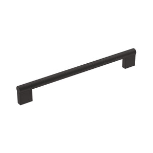 Amerock Cabinet Pull Matte Black 8-13/16 inch (224 mm) Center-to-Center Versa 1 Pack Drawer Pull Cabinet Handle Cabinet Hardware