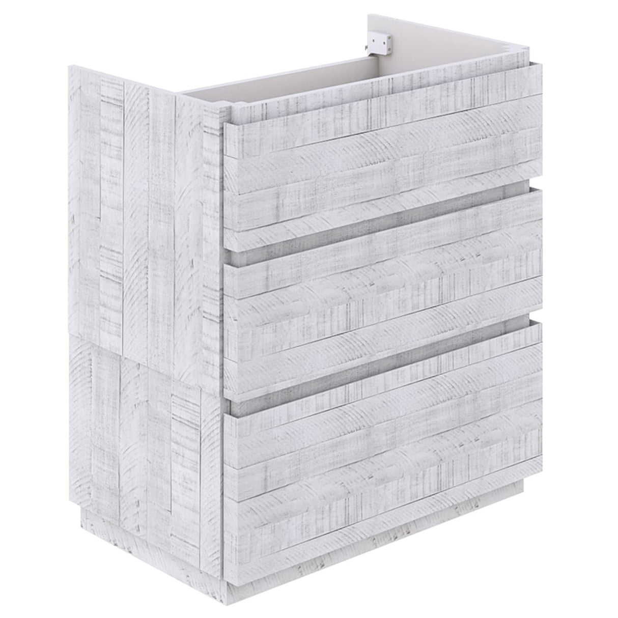 Fresca FCB3130RWH-FC Fresca Formosa 29" Floor Standing Modern Bathroom Cabinet in Rustic White