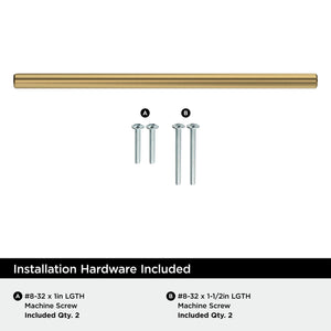 Amerock BP1178CZ Champagne Bronze Cabinet Pull 7 inch (178mm) Center-to-Center Cabinet Hardware Bar Pulls Furniture Hardware Drawer Pull