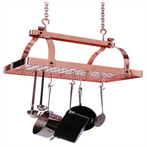 Enclume PR1NBWG CP 30" Classic Rectangle Ceiling Pot Rack w/out Center Bar CP