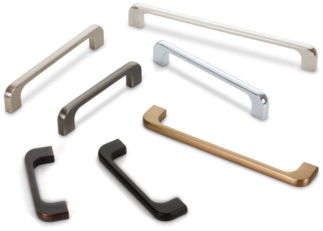 Jeffrey Alexander 264-96DBAC 96 mm Center-to-Center Brushed Oil Rubbed Bronze Alvar Cabinet Pull