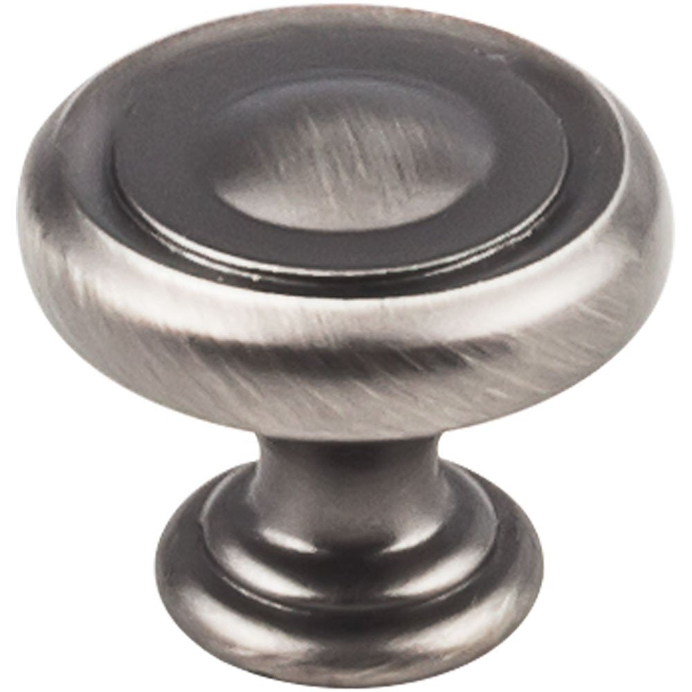 Jeffrey Alexander 117BNBDL 1-1/4" Diameter Brushed Pewter Bremen 1 Cabinet Knob