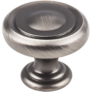 Jeffrey Alexander 117BNBDL 1-1/4" Diameter Brushed Pewter Bremen 1 Cabinet Knob