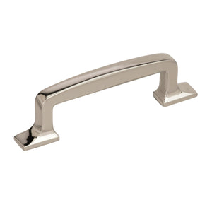 Amerock Cabinet Pull Polished Nickel 3 inch (76 mm) Center to Center Westerly 1 Pack Drawer Pull Drawer Handle Cabinet Hardware