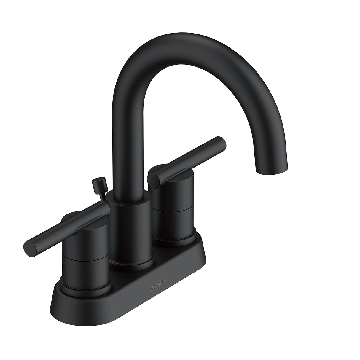 Gerber D307158BS Parma Two Handle Centerset Bathroom Faucet With Metal Pop-up DRA...