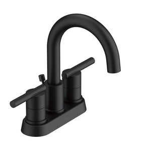 Gerber D307158BS Parma Two Handle Centerset Bathroom Faucet With Metal Pop-up DRA...