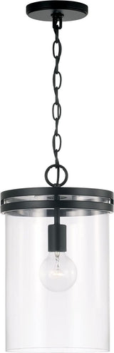 Capital Lighting 348711MB Fuller 1 Light Pendant Matte Black