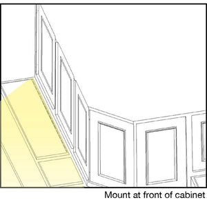 Task Lighting L-VK1Z1A-16-40 16 ft 225 Lumens Per Foot Vivid Quattro Wireless Controller Tape Light Kit, 1 Zone 1 Area, 4000K Cool White