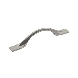 Amerock Cabinet Pull Satin Nickel 3-3/4 inch (96 mm) Center-to-Center Uprise 1 Pack Drawer Pull Cabinet Handle Cabinet Hardware