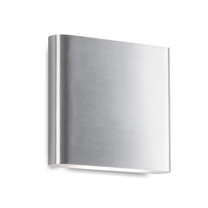 Kuzco AT68006-BN SLATE 6" LED ALL-TERIOR DOWN ONLY WALL VANITY BRUSHED NICKEL 6W 120VAC WITH DRIVER 3000K 90CRI