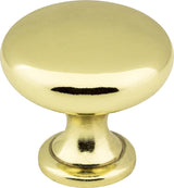 Elements 3910-AB 1-3/16" Diameter Brushed Antique Brass Madison Cabinet Mushroom Knob