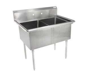 John Boos E2S8-18-12 E Series Stainless Steel Sink, 12