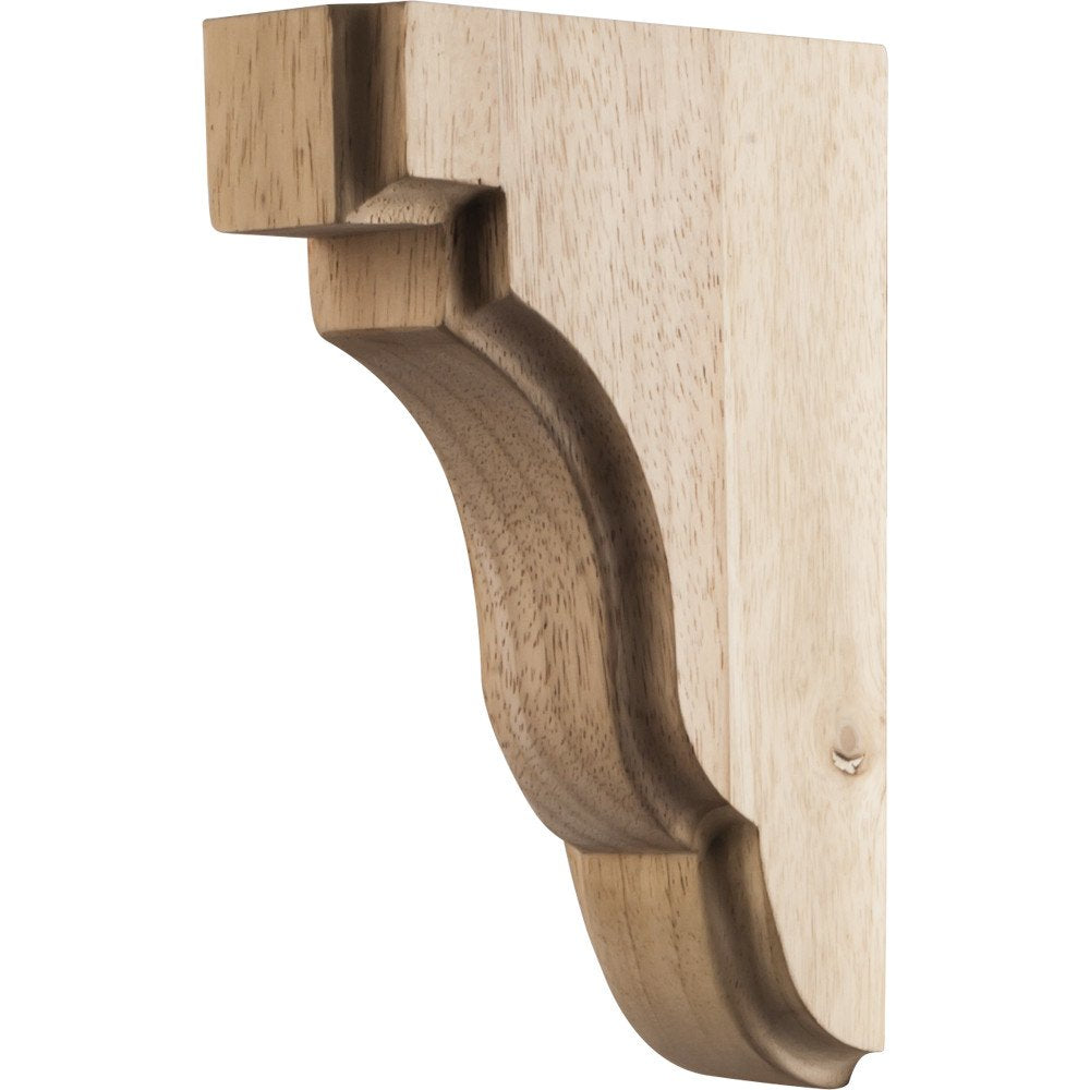 Hardware Resources CORSQ-1ALD 1-3/4" W x 5" D x 7" H Alder Square Edge Corbel