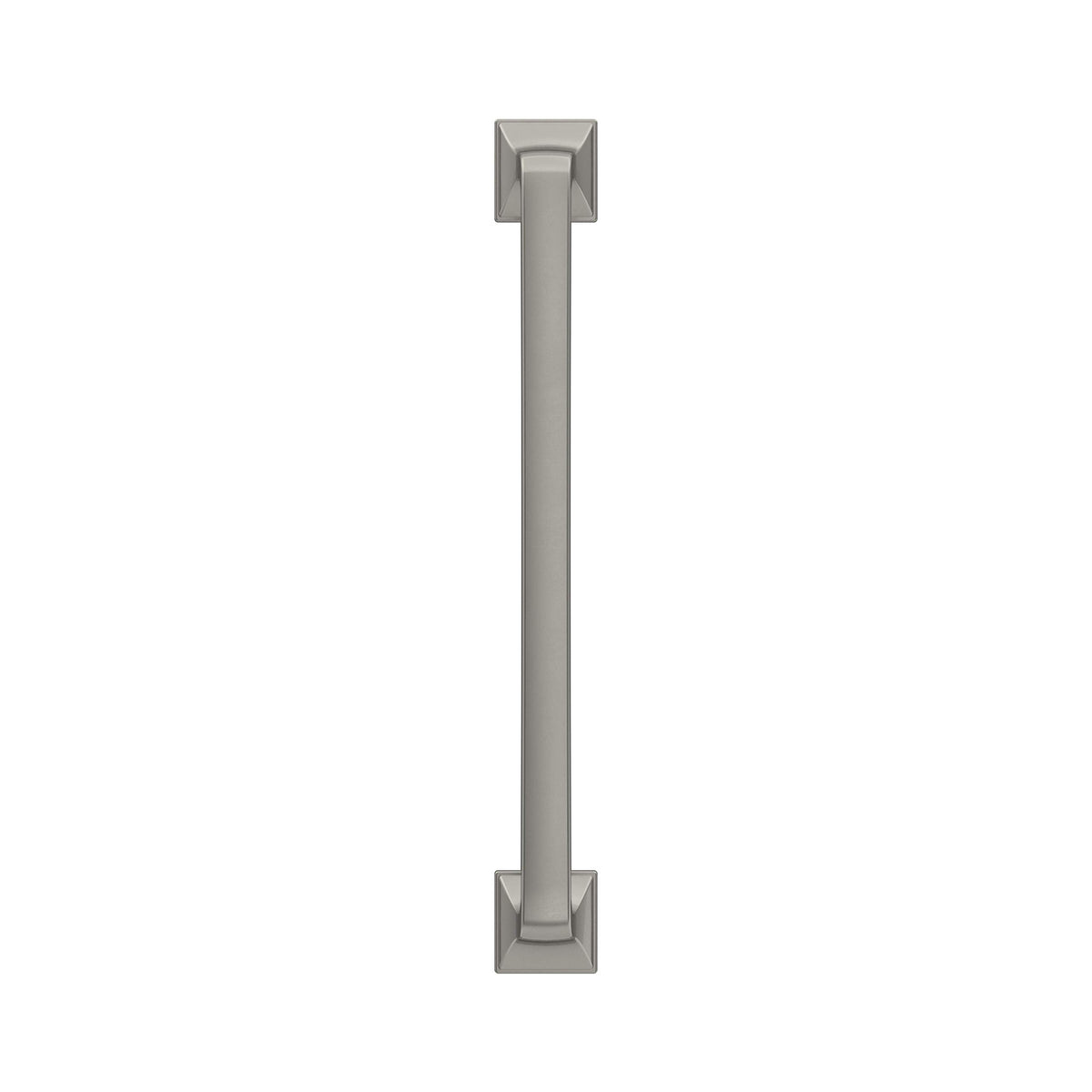 Amerock Cabinet Pull Satin Nickel 6-5/16 inch (160 mm) Center-to-Center Ville 1 Pack Drawer Pull Cabinet Handle Cabinet Hardware