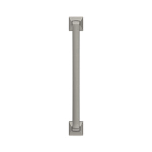 Amerock Cabinet Pull Satin Nickel 6-5/16 inch (160 mm) Center-to-Center Ville 1 Pack Drawer Pull Cabinet Handle Cabinet Hardware
