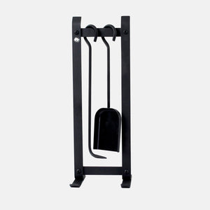 Enclume FPTS2 BK Country Home Fireplace Tool Set w/ Base & 3 Tools BK