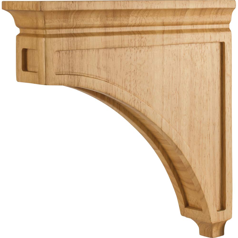 Hardware Resources CORH-1-HMP 3" W x 12" D x 12" H Hard Maple Mission Corbel
