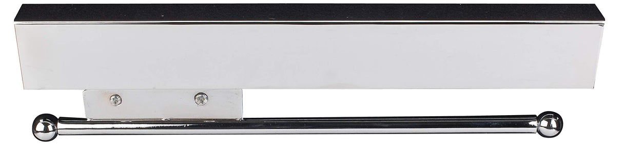 Hardware Resources 295W-PC Polished Chrome 12" Sliding Valet Rod