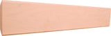 Hardware Resources FLT2ALD 5/8" D x 3" H Alder Fluted Moulding