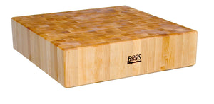 John Boos CUCLA24T Cucina Laforza End Grain Maple Butcher Block Top