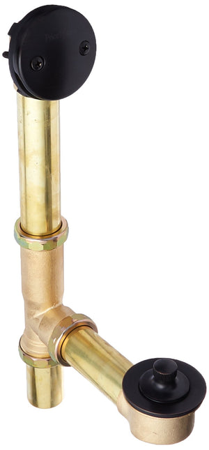 Pfister Tuscan Bronze Brass, Lift and Turn, Waste and Overflow 018-310Y
