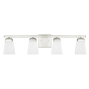 Capital Lighting 114441PN-334 Baxley 4 Light Vanity Polished Nickel