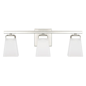 Capital Lighting 114431PN-334 Baxley 3 Light Vanity Polished Nickel