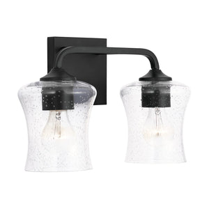 Capital Lighting 139221MB-499 Reeves 2 Light Vanity Matte Black