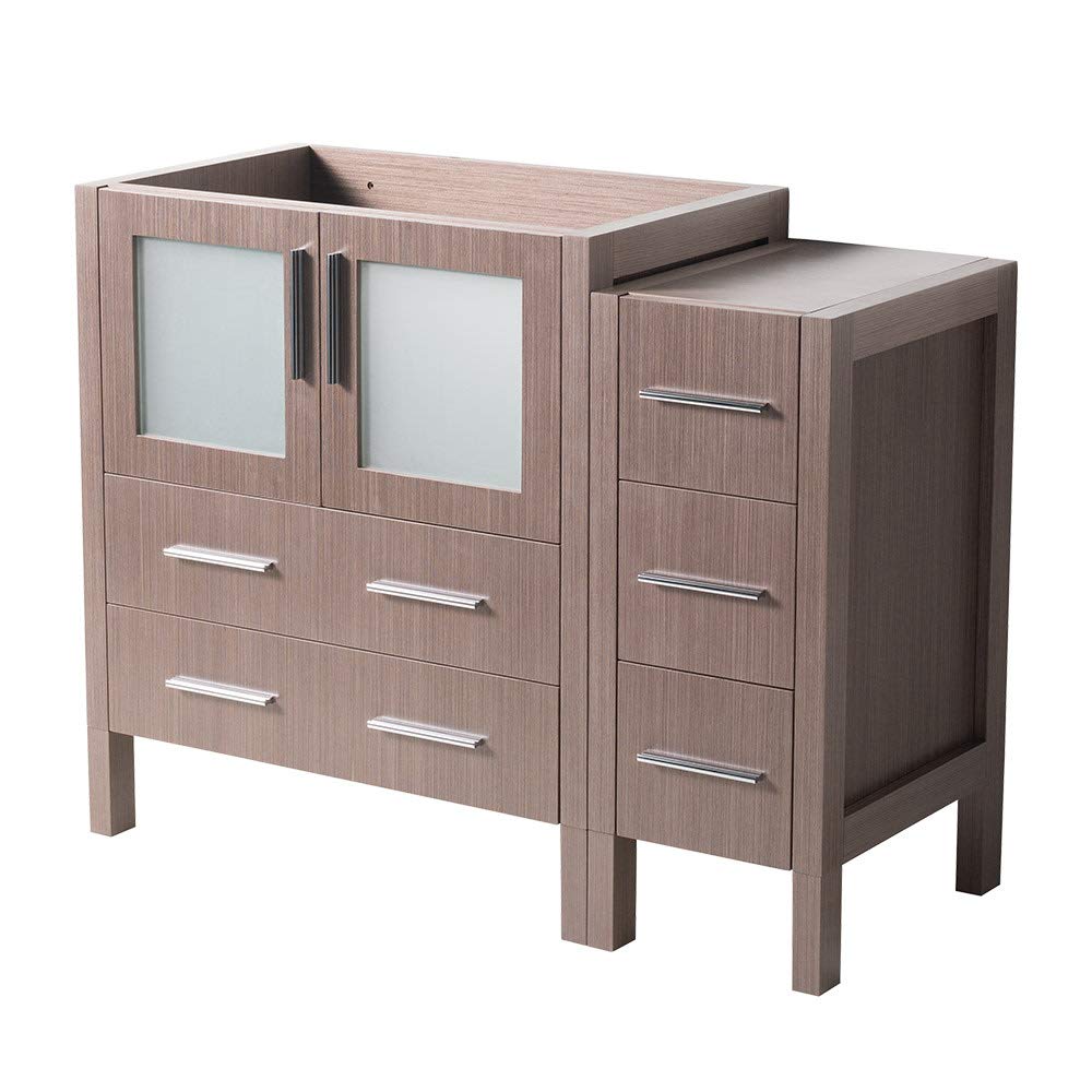 Fresca FCB62-3012GO Fresca Torino 42" Gray Oak Modern Bathroom Cabinet