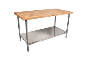 John Boos SNS12 Maple Top Table