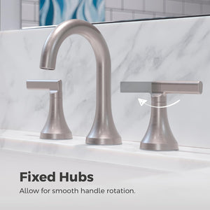 Pfister Vedra 2-Handle 8" Widespread Bathroom Faucet With Push & Seal™ LF-049-VEDGS