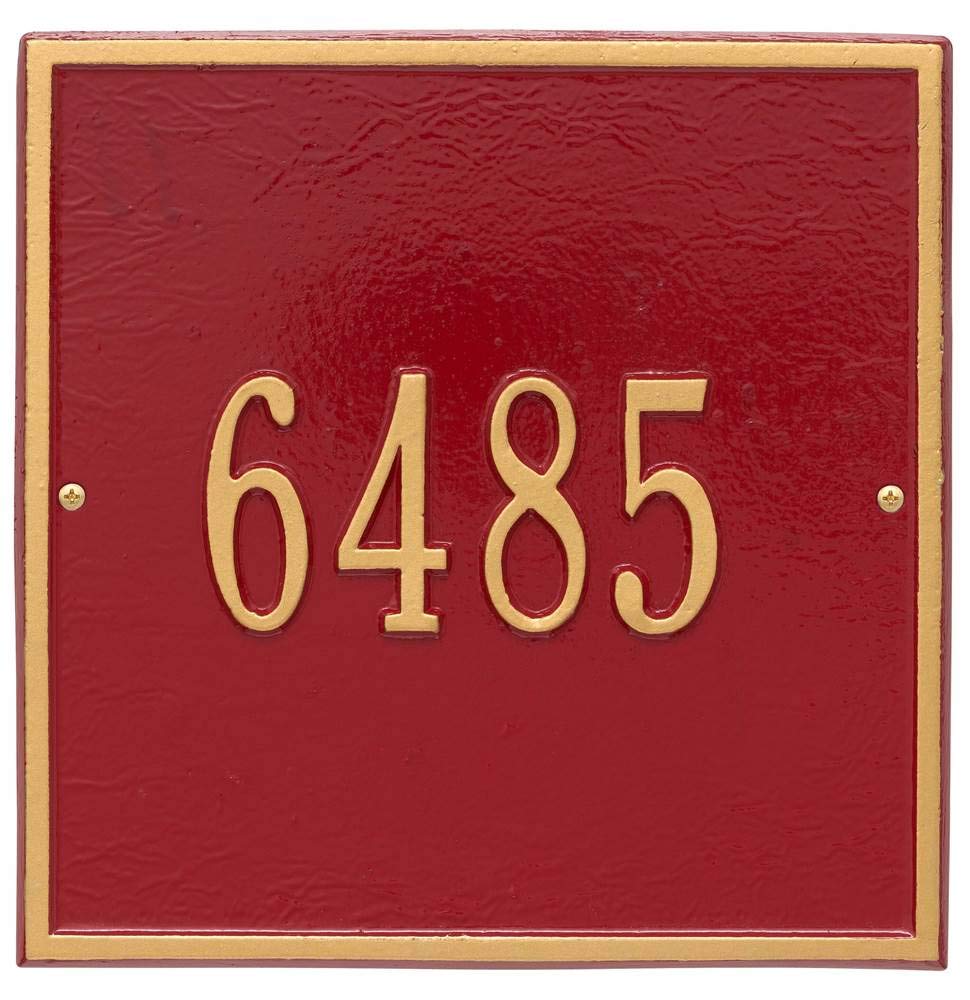Whitehall 2110RG - Personalized Square Plaque - Standard - Wall - 1 line