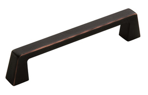 Amerock Cabinet Pull Oil Rubbed Bronze 5-1/16 inch (128 mm) Center to Center Blackrock 1 Pack Drawer Pull Drawer Handle Cabinet Hardware