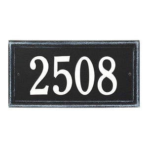 Whitehall 3330BW - Personalized Masons Rectangle Plaque - Standard - 1 line