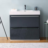 Fresca FCB8436GG-I Fresca Valencia 36" Dark Slate Gray Free Standing Modern Bathroom Vanity