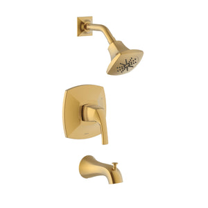 Gerber D501018BBTC Brushed Bronze Vaughn Tub & Shower Trim Kit, 1.75GPM