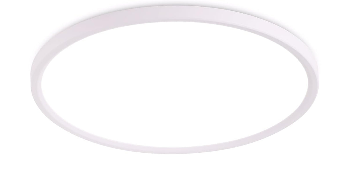 New England Home Goods 9'' Led Flush Mount Ceiling Light Fixture 24W 2400LM Dimmable 5000K - LT0145