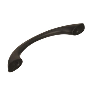 Amerock Cabinet Pull Matte Black 3-3/4 inch (96 mm) Center to Center Vaile 1 Pack Drawer Pull Drawer Handle Cabinet Hardware