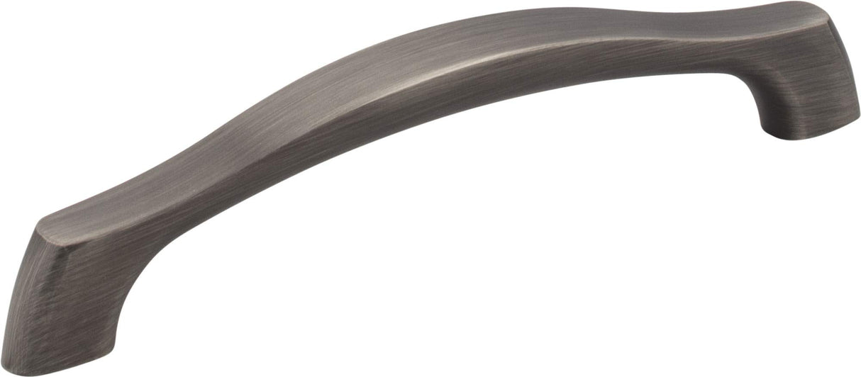 Elements 993-128BNBDL 128 mm Center-to-Center Brushed Pewter Aiden Cabinet Pull