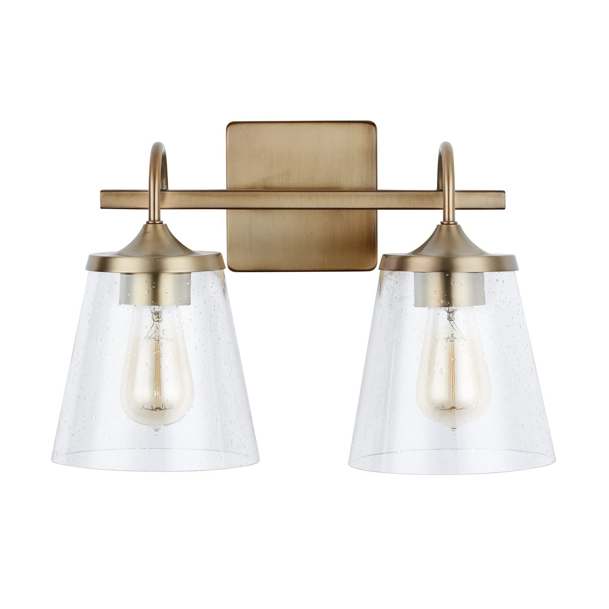 Capital Lighting 139122AD-496 Jayne 2 Light Vanity Aged Brass